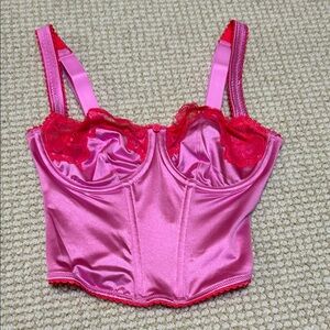 Cropped Corset New Sold Out Color XS Runs Small